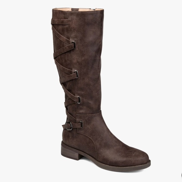 \Journee Collection\ Carly Wide Calf Riding Boot - Picture 1 of 15